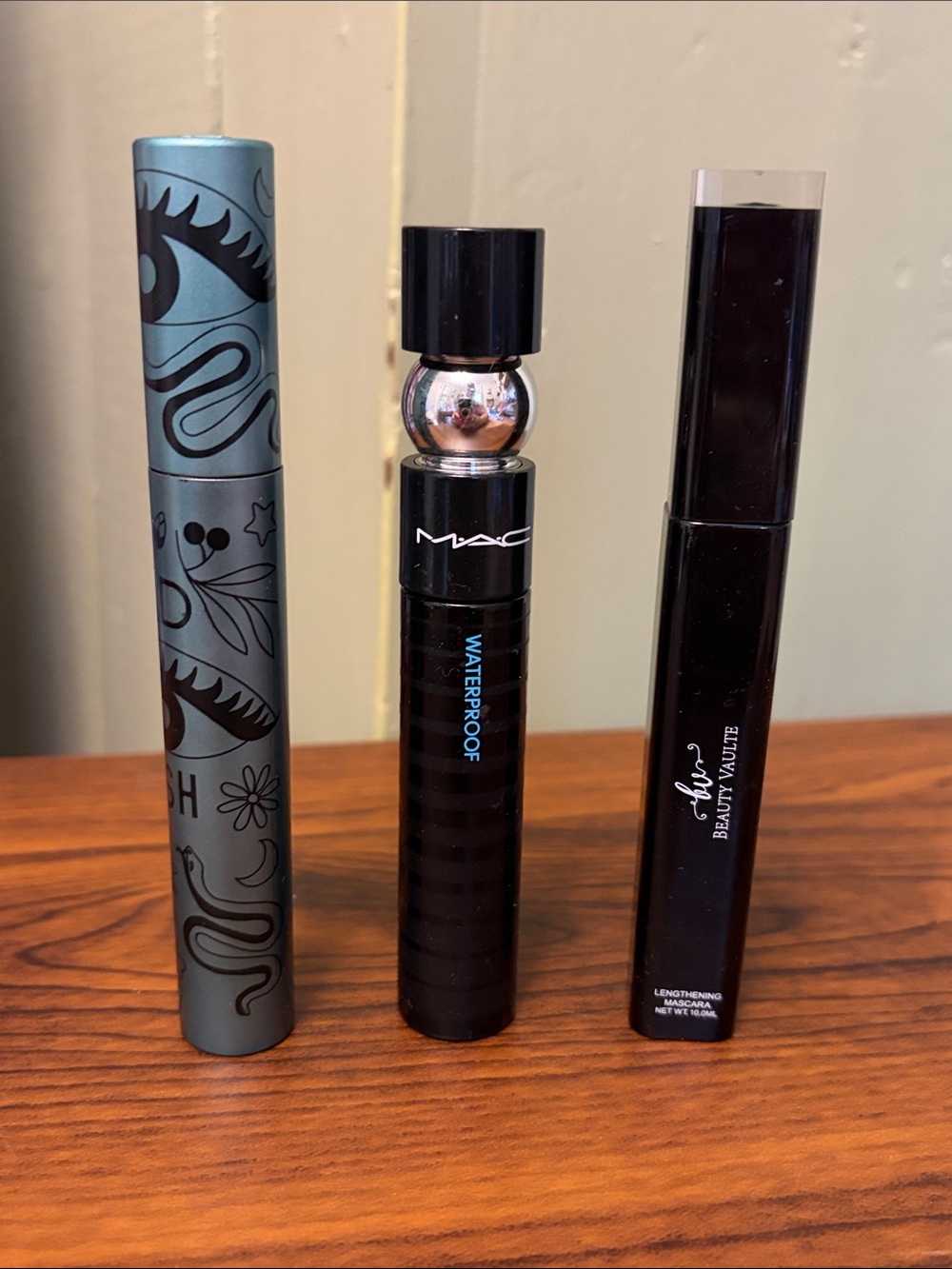 Variety of Black Mascara